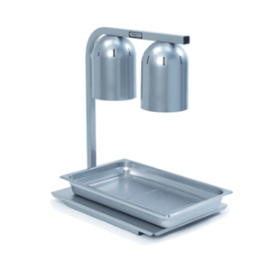 Nemco 6000A-2TP 14" x 19.5" Freestanding Infrared Heat Lamp