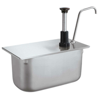 Server 83430 CP-1/3 Stainless Steel Condiment Pump for 1/3-Size Pans