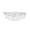 Omcan 80055 Clear Polycarbonate Food Pan For Easy Visibility And Organization In Commercial Kitchens
