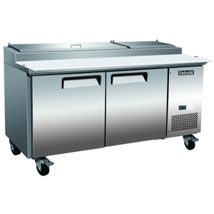 Celcold CPP719 71" Two-Section Refrigerated Pizza Prep Table