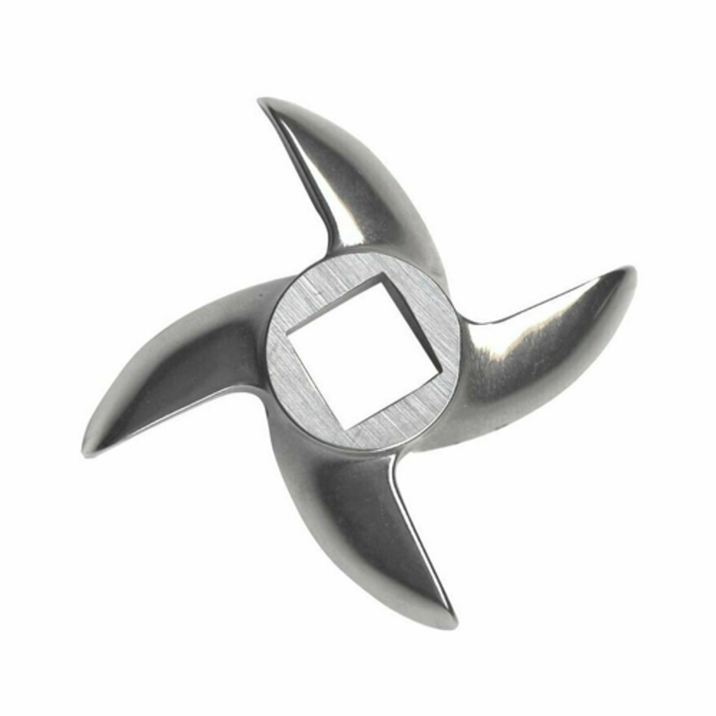 OMCAN 11077 European Style Hard Steel #12 Machine Knife Blade for Efficient Meat Grinding