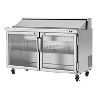 Turbo Air PST-60-G-N 60" PRO Series Glass Door Sandwich/Salad Unit