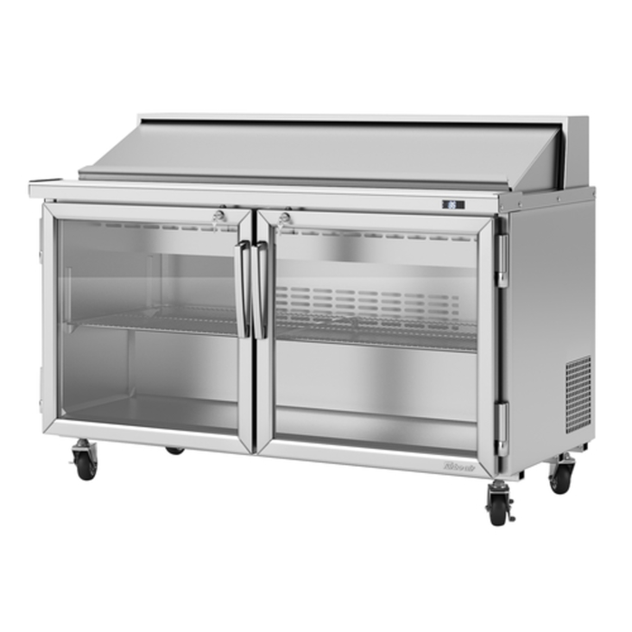 Turbo Air PST-60-G-N 60" PRO Series Glass Door Sandwich/Salad Unit