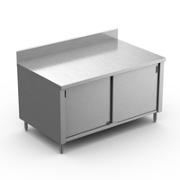 Winholt STCT-BD3072 72"W x 30"D Enclosed Base Work Table