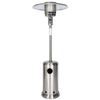 Stainless Steel Outdoor Patio Heater With Adjustable Flame For Outdoor Comfort And Style
