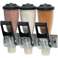 Server 86650 DPD Triple 1 Liter Dry Food & Candy Dispenser