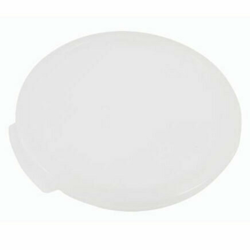 Omcan 80209 Polypropylene White Lid For 1 Qt Round Food Storage Container Lid