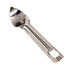 KCP-1 Heavy-Duty Bottle Opener And Can Punch In Nickel Plated Finish For Bars And Kitchens