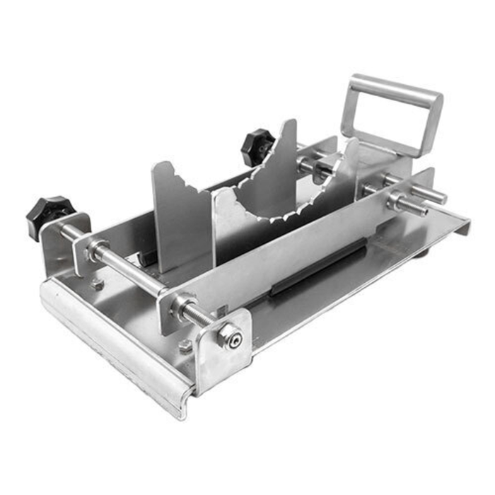 Omcan 48890 Tabletop Stainless Steel Manual Pineapple Guillotine Cutter