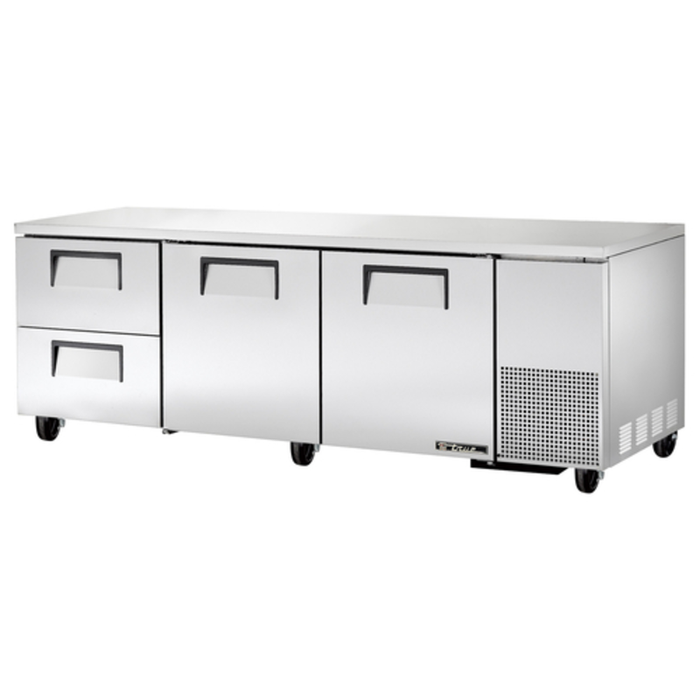 True TUC-93D-2-HC 93.25" Deep Undercounter Drawered Refrigerator