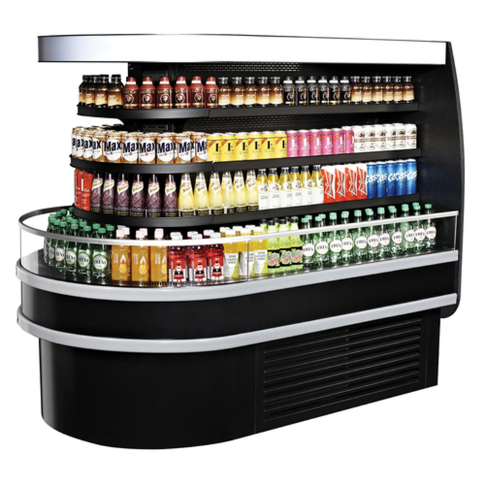 Turbo Air TIOM-48RSB-N 48"W 23.2 cu. ft. Self-Serve Merchandiser