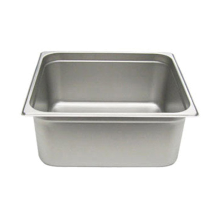Nestwell 200Q6 10-5/6"L x 6-5/16"W 24-Gauge Stainless Steel Steam Pan