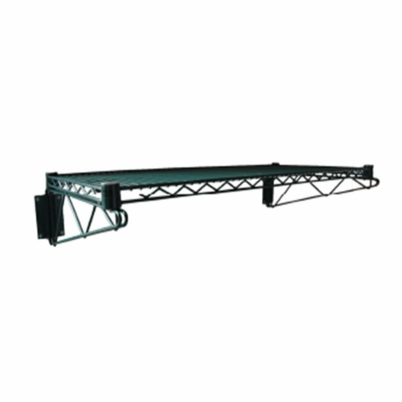 EFI N-PS14EP 14" Adjustable Single Shelf Bracket Green Epoxy Ideal For Storage Purpose With Adjustable Shelf Bracket