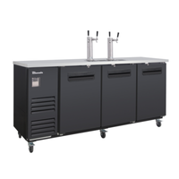 Blueair BLKC90-4B-HC 90-Inch Three-Section Draft Beer Keg Cooler