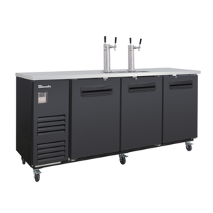 Blueair BLKC90-4B-HC 90-Inch Three-Section Draft Beer Keg Cooler