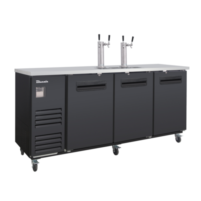 Blueair BLKC90-4B-HC 90-Inch Three-Section Draft Beer Keg Cooler