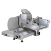 Alt Tag: Trento 38915 15" Blade Horizontal Gear-Driven Commercial Meat Slicer with horizontal carriage and double sliding table, stainless steel