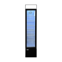 OMCAN 48275 14" 3.7 cu. ft. Slim Glass-Door Refrigerator Merchandiser