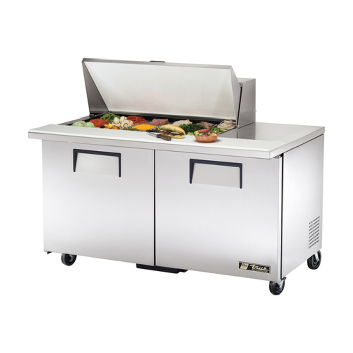 True Manufacturing TSSU-60-18M-B-HC 60.38 Inch Mega Top Sandwich Unit
