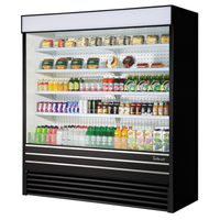 Turbo Air TOM-96EB-N 92-7/8"W Open Refrigerated Display Merchandiser