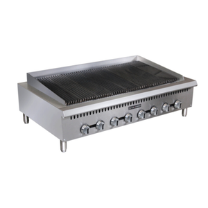 Black Diamond BDCTC-48 48" Heavy Duty Gas Countertop Charbroiler