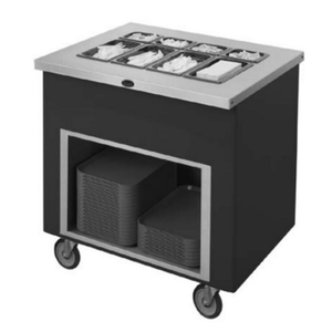 Randell RANFG SW-8PS 36" x 30" Flatware & Tray Cart