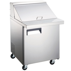 Grista GRSLM-1D 27.5"W Mega Top Sandwich Salad Prep Table