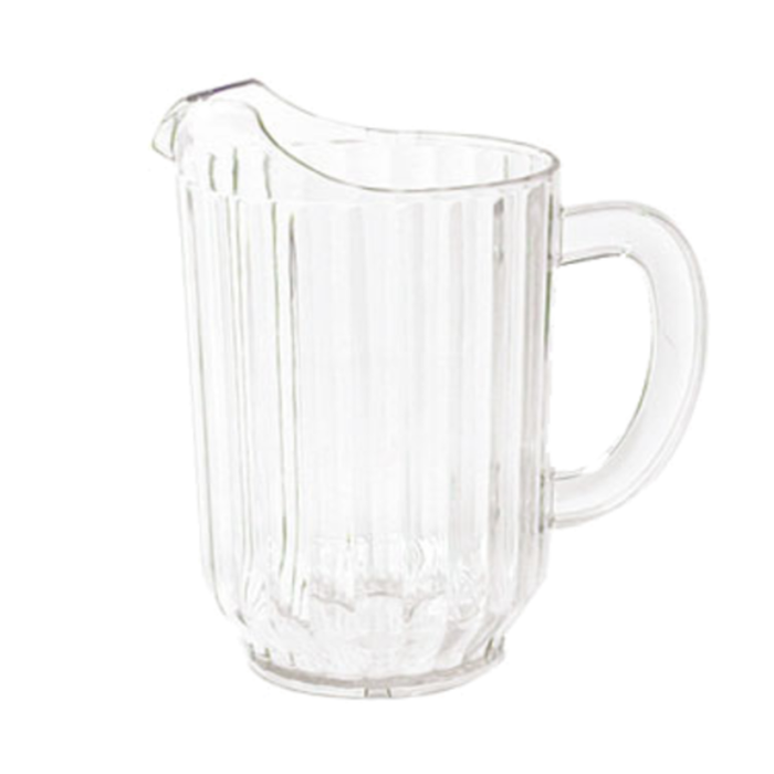 SAN-P63 Bouncer Style 60 oz. Plastic Beverage Pitcher