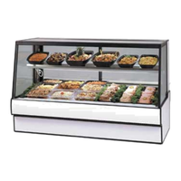 Federal SGR3648CD 36" High Volume Straight Glass Refrigerated Deli Case
