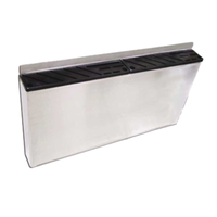 OMCAN 12906 Support à couteaux double en acier inoxydable pouvant contenir 20 couteaux
