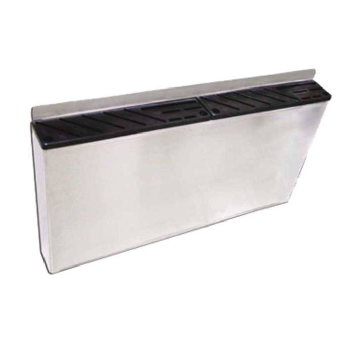 OMCAN 12906 Double Knife Rack, 24"L x 2.5"W, 20-Knife Capacity