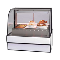 Federal Industries CG5048HD 50.13" Curved Glass Heated Deli Case