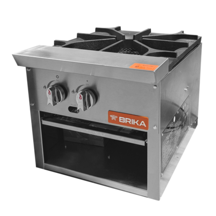 BRIKA BSP-18 Gas Stock Pot Range 18"W x 23"D