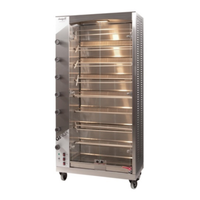 Dorégrill MAG 40/8 S Gas Rotisserie Oven 40.5"W 24-32 Chicken Capacity