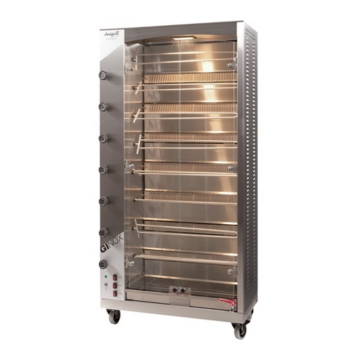 Dorégrill MAG 40/8 S Gas Rotisserie Oven 40.5"W 24-32 Chicken Capacity