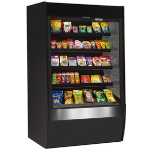 Federal VNSS7278S 71.25" Vision Series Open Non-Refrigerated Merchandiser
