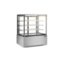 Omcan 49297 21 cu. ft. Floor Model Heated Display Warmer