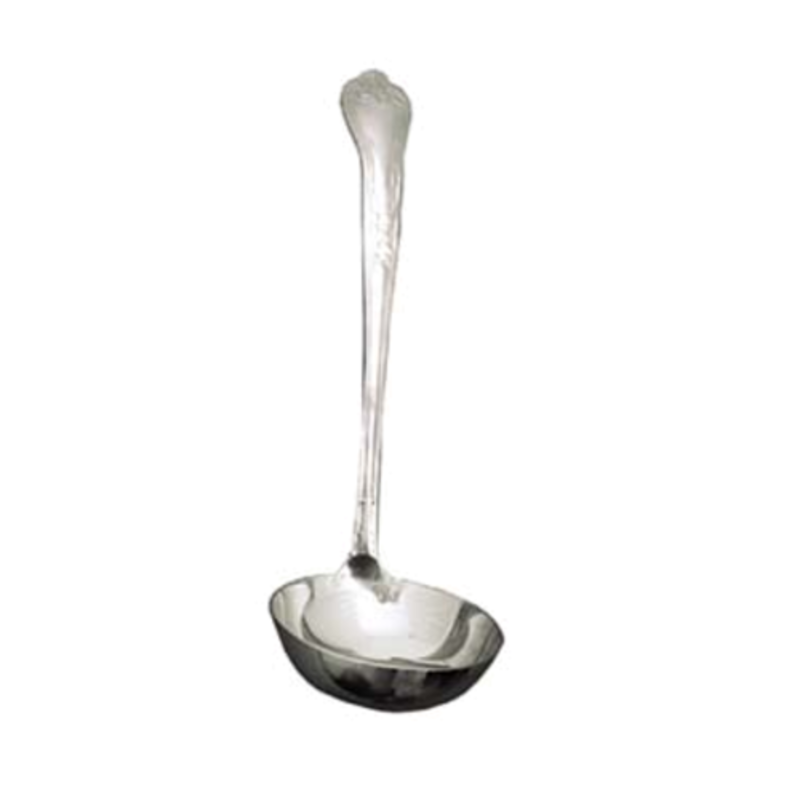 Kings Pattern FCL-2 2 Oz. Stainless Steel Serving Ladle For Sauces And Soups In Buffet Lines