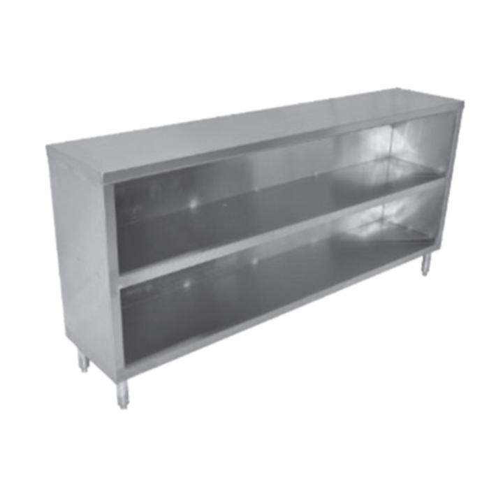 Thorinox TKOC-1536-SS 36"W x 15"D Stainless Steel Open Dish Cabinet