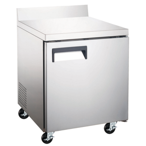 EFI CWDR1-27VCX-R 27-Inch One-Door Commercial Refrigerated Worktop With Backsplash