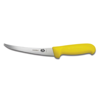 5.6618.15 Knife, Boning 6" Curved Flexible Blade Yellow Handle