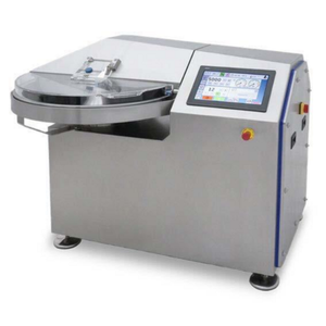 Étiquette alternative : Omcan 47834 58 qt. Buffalo Chopper Bowl Cutter Robot Transformateur culinaire commercial en acier inoxydable avec commandes à écran tactile