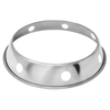 Alt Tag: Omcan 46664 Commercial Grade Steel Wok Ring 9-Inch Diameter steel wok ring for round-bottom woks on flat cooktops