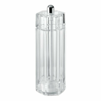 Omcan 43704 TRE SPADE 5" Tosca Series Crystal Salt Mill