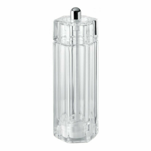 Omcan 43704 TRE SPADE 5" Tosca Series Crystal Salt Mill