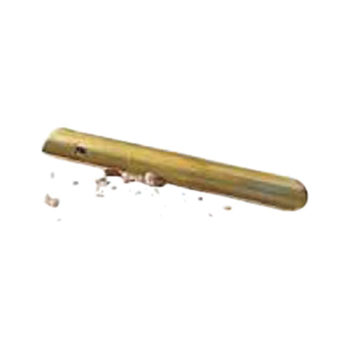 GTC-6P Égouttoir de table en aluminium anodisé or de 6 po de long avec pince