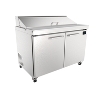 Imbera SPT-48-HC-2 48" Refrigerated Sandwich Salad Prep Table Counter