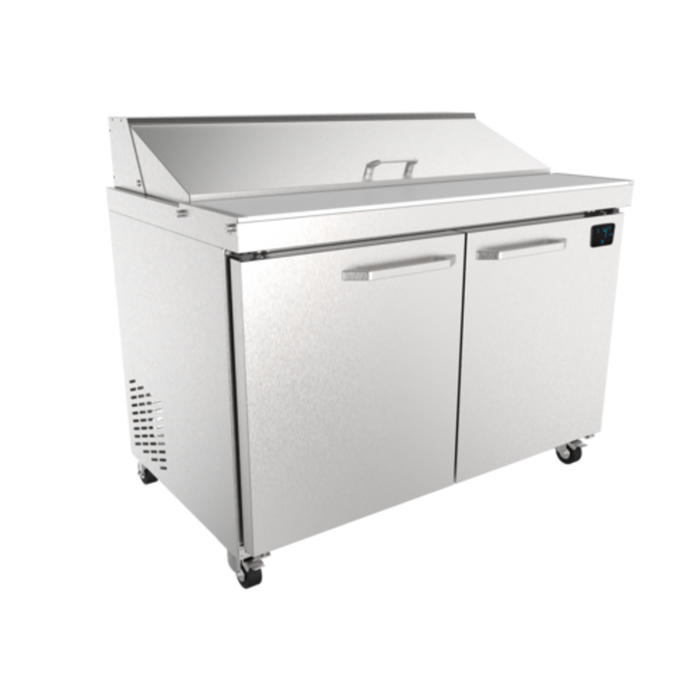 Imbera SPT-48-HC-2 48" Refrigerated Sandwich Salad Prep Table Counter