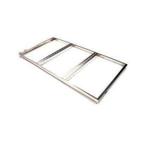 Antunes 002K897 4-Inch Pan Capacity Stainless Steel Display Adapter Frame