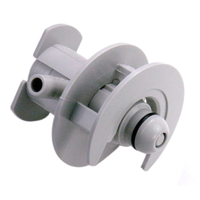 Cornelius 300423000 Bag-in-Box Gray Connector 3/8 Inch Barb